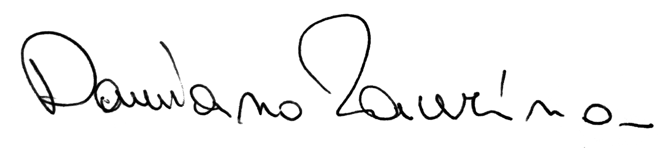 Taurino-Damiano-Signatur